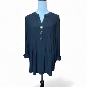 NWT Pin-tuck Tunic Blouse